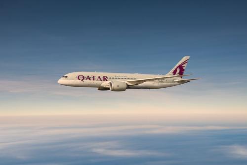 カタール航空（ボーイング787-8型機）