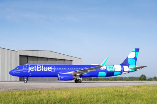 ジェットブルー航空(エアバスA321型機)