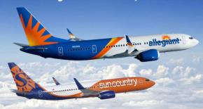アレジアント航空、サン・カントリー航空の買収を完了