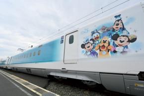 ディズニー仕様の東海道新幹線、9か月ぶり再来　6月15日デビュー