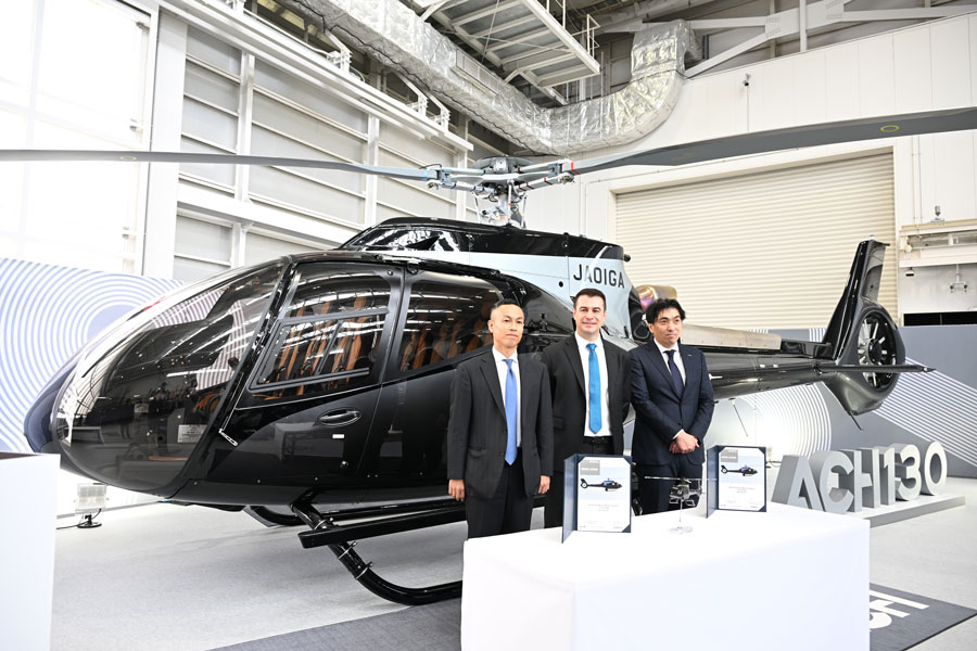 エアバス、ACH130アストンマーティン・エディションを日本で初引き渡し　NOT A HOTELへ