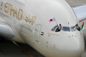 エティハド航空、成田〜アブダビ線にA380 日本初就航、シャワー付き“空飛ぶスイート”も