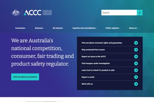 オーストラリア競争・消費者委員会(ACCC)