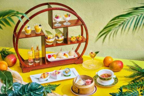 品川プリンスホテル、Chinese Afternoon Tea～黄金色に実るマンゴーと夏の恵み～