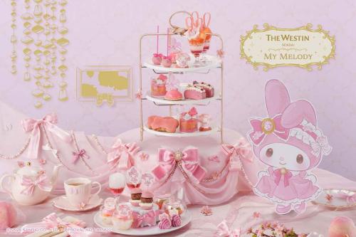 ウェスティンホテル仙台、My Melody Peach Tea Party