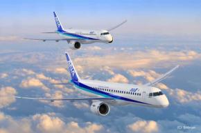 ANAHD、エンブラエルE190-E2型機を8機追加発注 アイベックスとの共通事業機