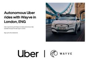 ロンドン交通局、Wayveの自動運転車に免許付与　Uberと今夏からサービス提供