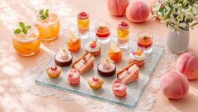 コンラッド東京、「ピーチフル・アフタヌーンティー」提供　8月1日から9月30日まで