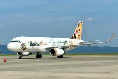 タイガーエア　IT　岡山空港