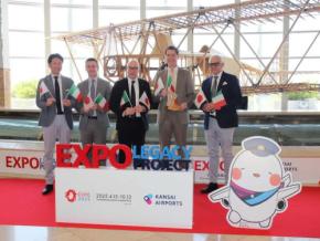 関西国際空港エアロプラザに、イタリアパビリオンの「アンサルドSVA9型機」復元機 大阪・関西万博会場から移設