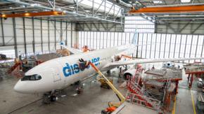 ルフトハンザ・テクニック、「サメ肌」フィルムをA330向けに認証取得へ　ディスカバー航空が試験機