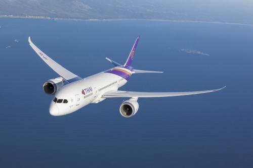 タイ国際航空(ボーイング787-8型機)