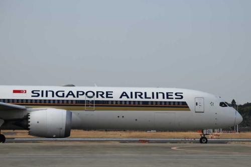 シンガポール航空(ボーイング787-10型機)