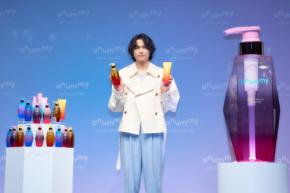 松村北斗(SixTONES)登場！　「anummy（アニュミー）」発表会　松村「ボウリングのスコアを伸ばしたい」