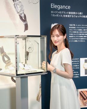 山下美月 来場！　『ロンジン アーカイブ展』　山下「より強い女性になるために格闘技を習いたい」