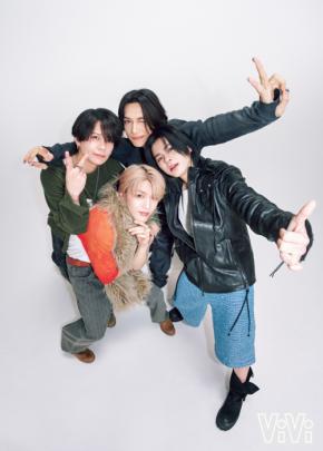 池﨑理人×髙塚大夢×藤牧京介×松田迅(INI)　3/23発売『ViVi』5月号　「プリ撮影」にチャレンジ！！