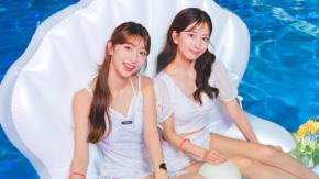 女性誌「CanCam」プロデュースのナイトプールが芝公園に！ 雑誌のモデルになった気分で、映えスポットで撮影したい♡