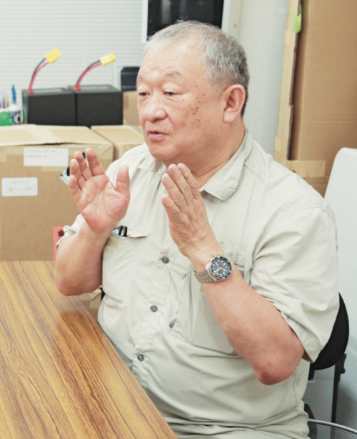 CO2を出さない電気が、防災に もつながるんです。