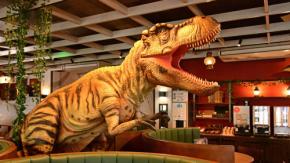 光と音、食が一体のナイトエンタメ！ 幻想的なイルミネーションの先に恐竜レストラン発見（from伊豆）