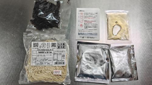 なまめん直売所 麦 燕三条系背脂醤油スープ 内容
