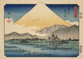 富士山の美に心が揺れる！ 両国で開催中！ 江戸時代の浮世絵2大巨匠、北斎と広重の展覧会に行ってみたい！