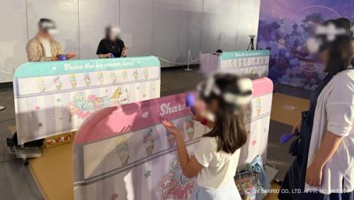「ポチャッコのぱくぱく大作戦 -Share the ice cream love!-」で人気キャラとアイスの食べさせ合いっこ!