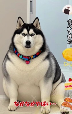 お相撲さんのような巨大犬に！