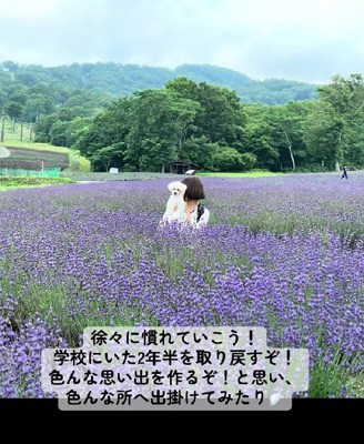 少しずつ外へ