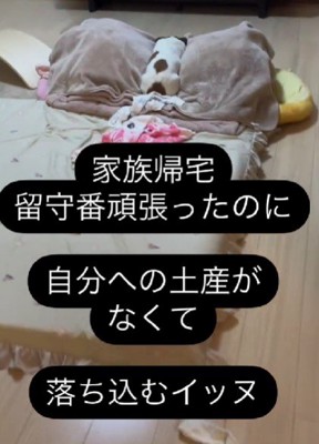 お土産がなかった