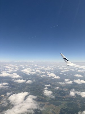 フランス上空