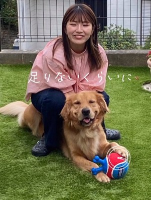 ベイリーちゃんと投稿主さん2