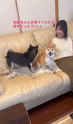 お姉ちゃん帰省時の小春ちゃん&小太郎くん