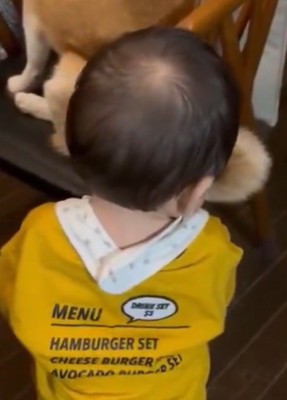 クルクルしてる
