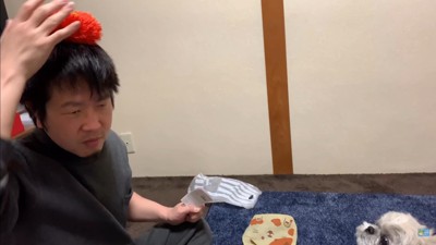 てんぽさんにおもちゃが届いたら5