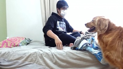 体調不良時のよもぎちゃん＆だいず君の対応