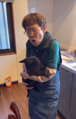 情感たっぷりなお母さん