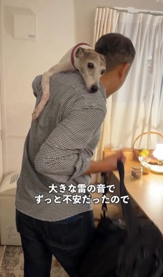 雷が鳴った時のきびちゃん6