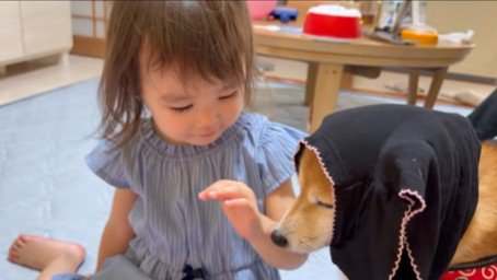 困惑顔のすずちゃん