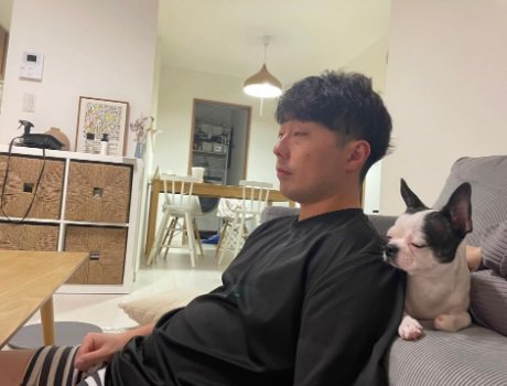 寛ぐふたり
