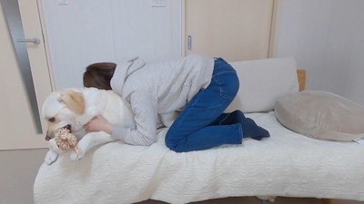 きなこちゃんとママさんの再会5