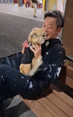 CoCoちゃんとパパさんの再会⑩