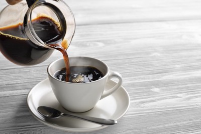 コーヒーを淹れる