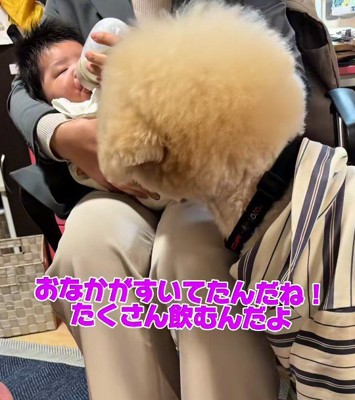 母性溢れる姿にホッコリ