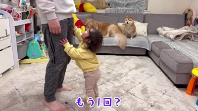 「たかいたかい」にハマリ中♪