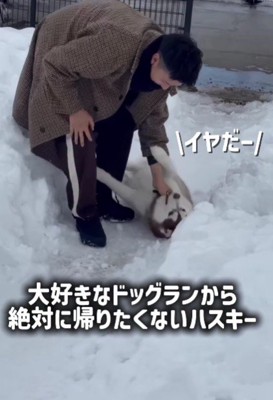 渾身の帰宅拒否を発動！！