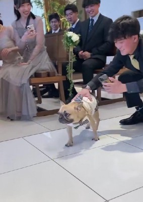 弟さんが誘導して…