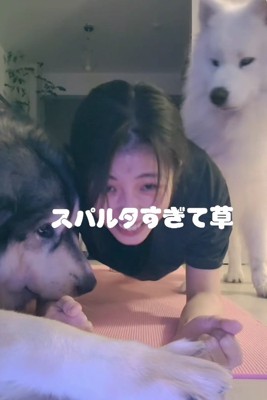 スパルタな2匹