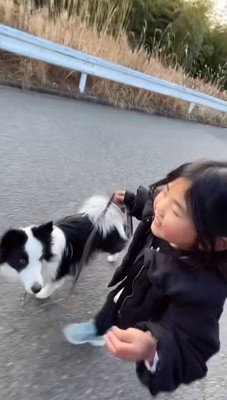 仲良くお散歩