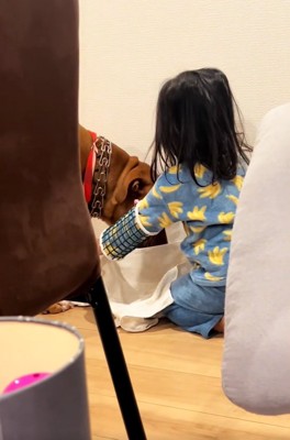 待ち続ける娘さん