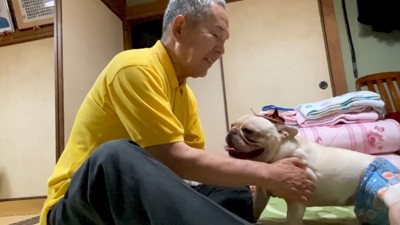 オムツ装着完了!